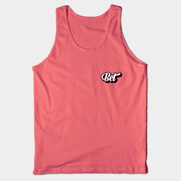 Bet Graffiti Small Tank Top by BeyondTheDeck